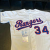 Nolan Ryan Signed Authentic 1989 Texas Rangers Game Model Jersey PSA DNA COA