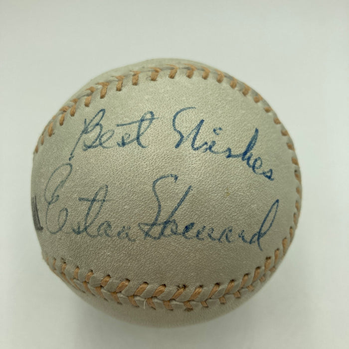 Beautiful Elston Howard Single Signed Baseball PSA DNA & Beckett COA