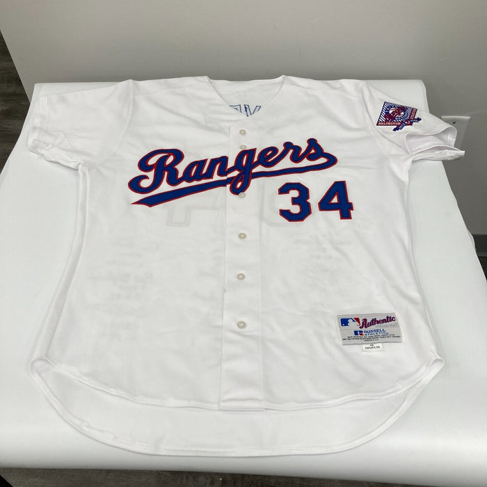 Nolan Ryan Tom Seaver Randy Johnson 3,000 Strikeout Club Signed Jersey MLB