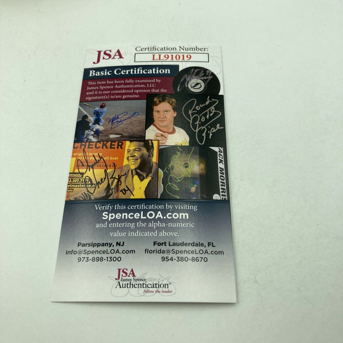 Barry Manilow Singer Signed Autographed Baseball JSA COA