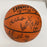 1997-98 Chicago Bulls NBA Champs Team Signed Game Basketball The Last Dance JSA