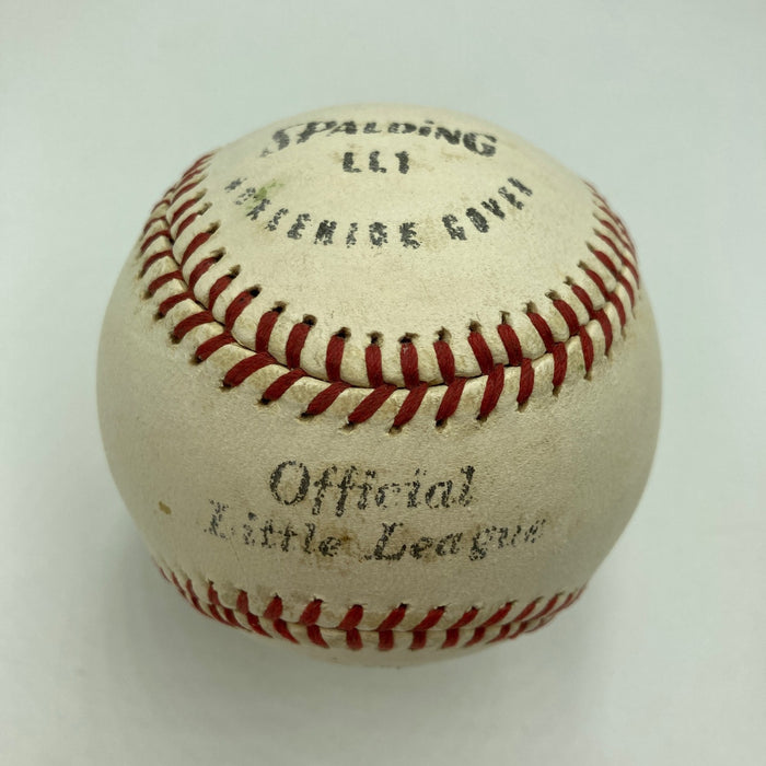 Mickey Mantle & Roger Maris Signed 1960's American League Cronin Baseball JSA