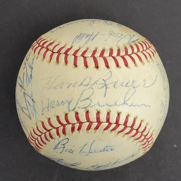 1966 Baltimore Orioles World Series Champs Team Signed AL Baseball JSA COA