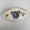 2003 NFL Hall Of Fame Induction Class Signed Football Marcus Allen JSA COA