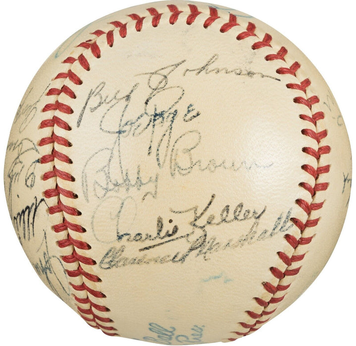 1949 New York Yankees World Series Champs Team Signed Baseball PSA DNA & Beckett