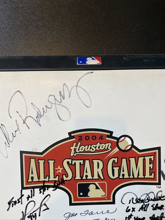 Derek Jeter Mariano Rivera David Ortiz Signed All Star Game Home Plate Steiner