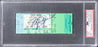 Michael Jordan Signed 72nd Win Full Ticket April 21, 1996 1/1 PSA 6 Auto 9 Pop 1
