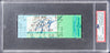 Michael Jordan Signed 72nd Win Full Ticket April 21, 1996 1/1 PSA 6 Auto 9 Pop 1