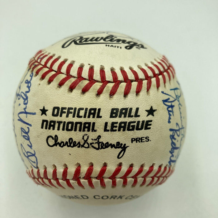 1950 Philadelphia Phillies Whiz Kids NL Champions Team Signed Baseball PSA DNA