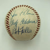1966 Baltimore Orioles World Series Champs Team Signed AL Baseball Beckett COA