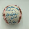 1985 - 1986 New York Mets Team Signed Baseball 28 Sigs With Gary Carter