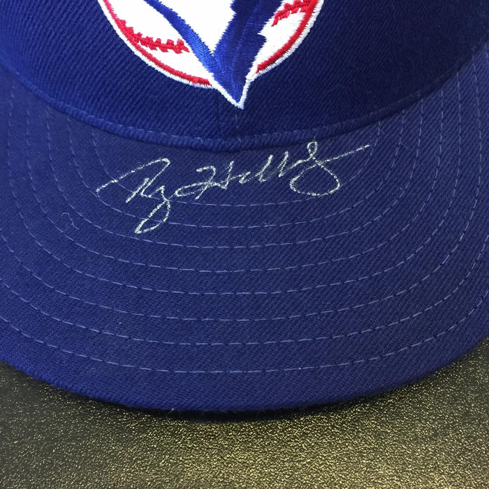 Roy Halladay Signed Authentic Toronto Blue Jays Game Model Hat Cap With JSA COA