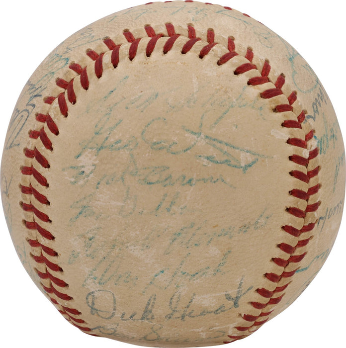 1960 Pittsburgh Pirates World Series Champs Team Signed Baseball PSA DNA COA