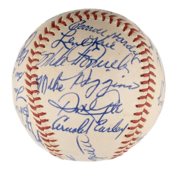 Beautiful 1962 Boston Red Sox Team Signed Official American League Baseball JSA