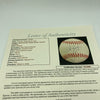Willie Mays Barry Bonds & Bobby Bonds Signed National League Baseball JSA COA