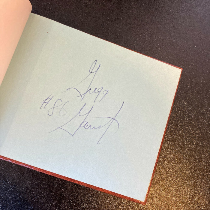 1983 Steelers Signed Auto Autograph Album 52 Signatures Jack Lambert Mel Blount