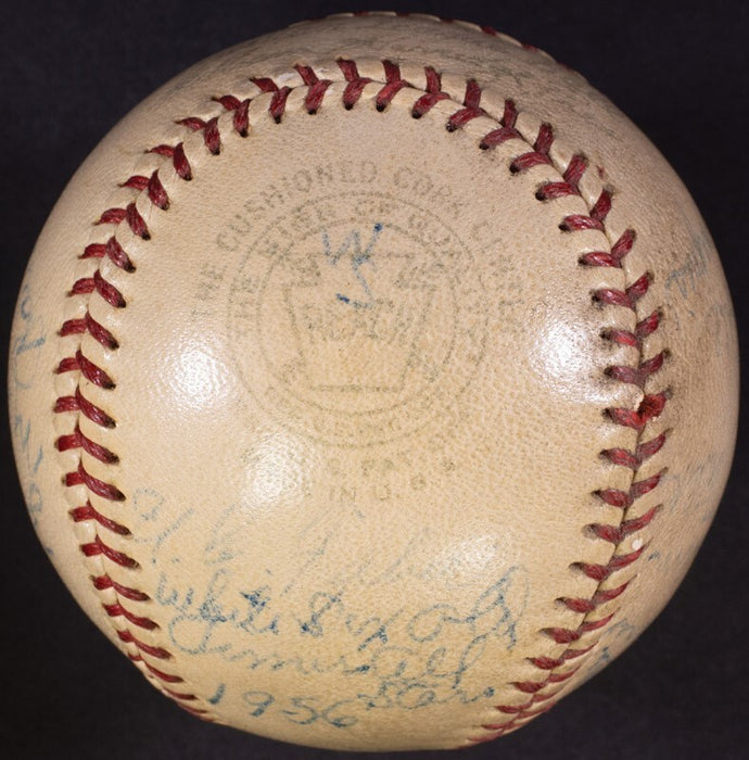 Red Faber Ed Walsh Ray Schalk Moe Berg Hall Of Fame  Signed Baseball Beckett