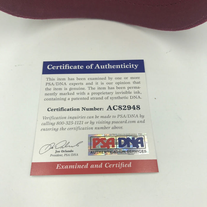 Miguel Cabrera Triple Crown 2012 Signed Cabrera Foundation Hat Cap PSA DNA COA