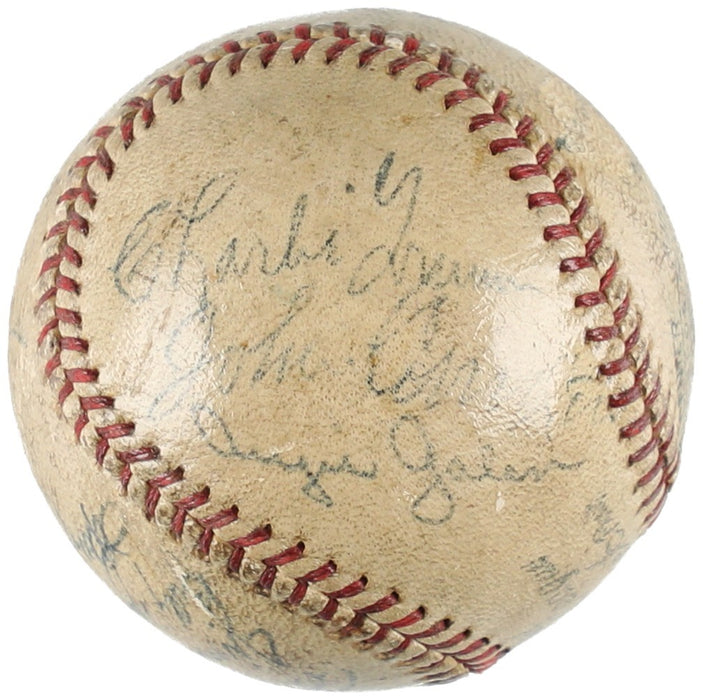 Honus Wagner & Pie Traynor 1935 Pittsburgh Pirates Team Signed Baseball JSA COA