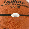 1977-1978 Washington Bullets NBA Champs Team Signed Wilson Game Basketball JSA