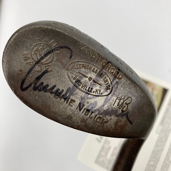 Arnold Palmer Signed Vintage Hillerich & Bradsby Golf Club JSA COA