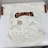 Willie Mays Signed San Francisco Giants Rawlings Game Model Jersey JSA COA
