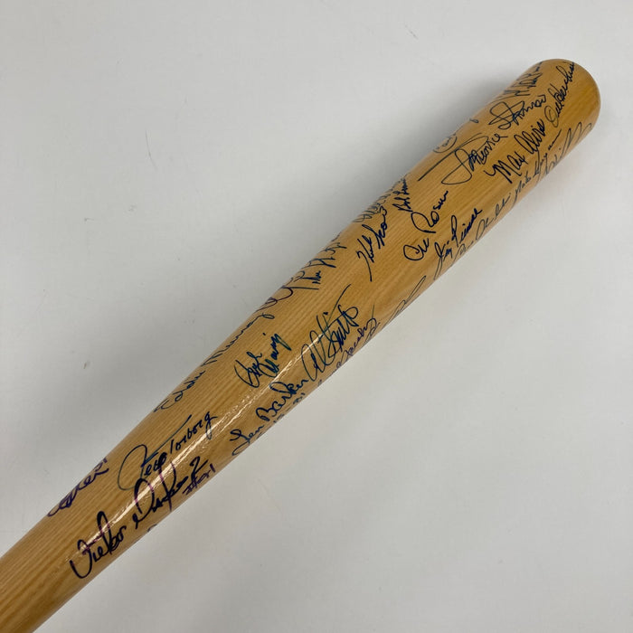 Cleveland Indians Hall Of Fame & Legends Multi Signed Baseball Bat 40 Sigs PSA