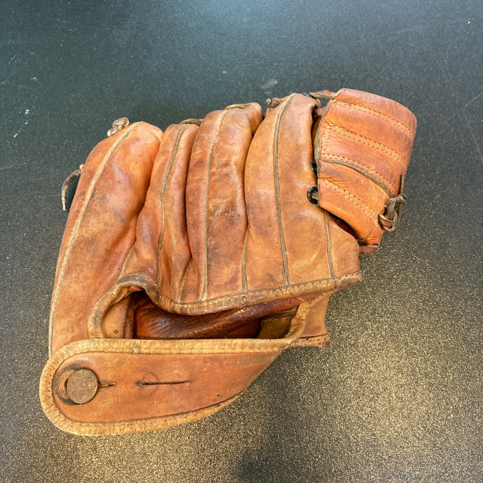 Billy Pierce Signed 1950's Game Model Baseball Glove With JSA COA