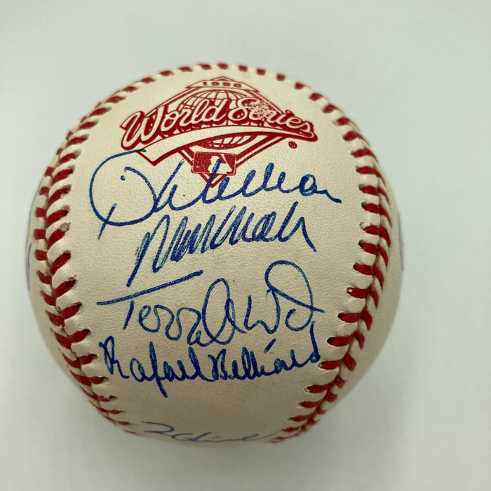 1996 Atlanta Braves NL Champs Team Signed Official World Series Baseball JSA COA