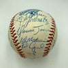 1995 Atlanta Braves World Series Champs Team Signed W.S. Baseball 27 Sig JSA COA