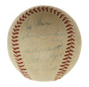 Roger Maris 1960 New York Yankees AL Champs Team Signed Baseball JSA COA