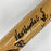 Hank Aaron Eddie Mathews Willie Stargell Gary Carter HOF Signed Baseball Bat JSA