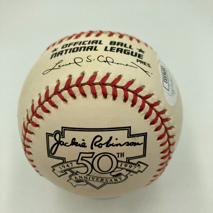 Jerry Crawford Signed Official National League Baseball JSA COA