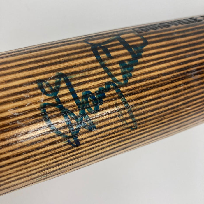 Gary Carter Signed 1983 Louisville Slugger Game Issued Baseball Bat PSA & JSA