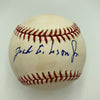 Josh Gibson Jr Signed Official Major League Baseball Negro League Legend PSA DNA