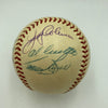 1957 New York Yankees AL Champs Team Signed Baseball Mickey Mantle PSA DNA COA