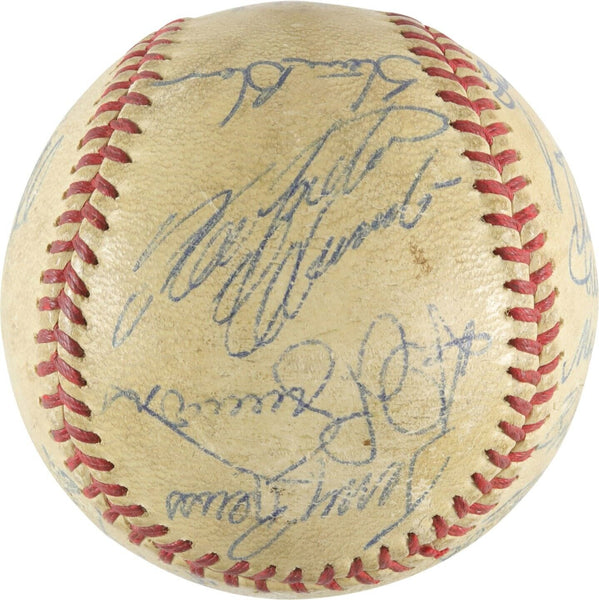 Roberto Clemente 1971 Pittsburgh Pirates World Series Champs Signed Baseball PSA