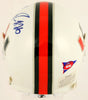 Sean Taylor Signed University of Miami Schutt Mini Football Helmet JSA COA