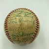 Mickey Mantle Joe Dimaggio 1972 Yankees Old Timers' Game Signed Baseball PSA DNA