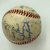 1960 Yankees WS Champs Team Signed Baseball World Series Game Used Baseball JSA
