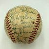 1950 Chicago Cubs Team Signed Official National League Frick Baseball