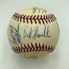 1995 All Star Game Team Signed Baseball Cal Ripken Jr & Kirby Puckett