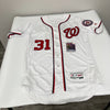 Max Scherzer Signed Authentic Majestic Washington Nationals Jersey JSA COA