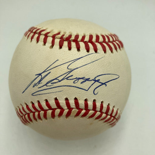 Ken Griffey Jr. Signed 1990's Official American League Baseball JSA COA