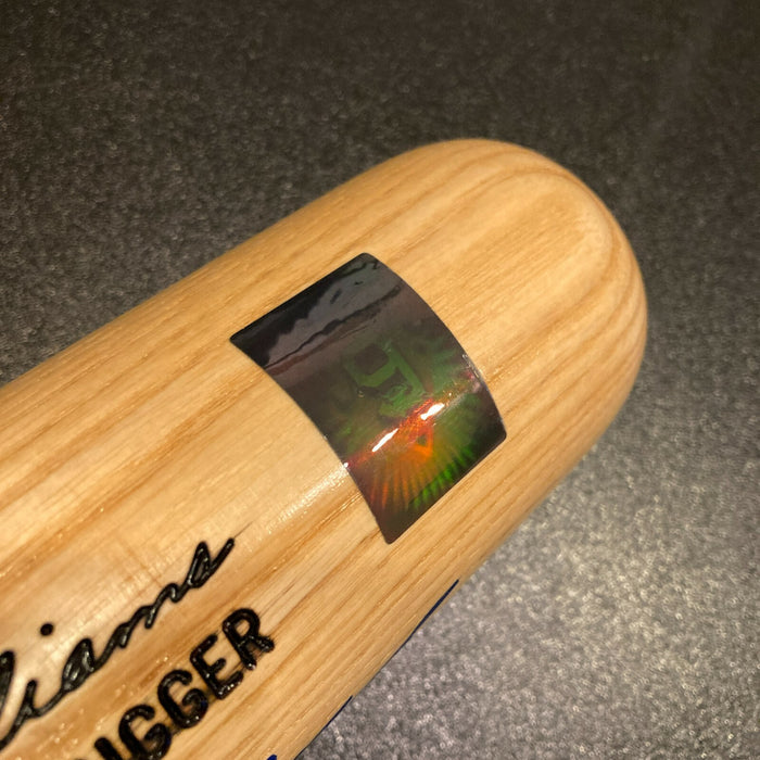 Ted Williams Signed Heavily Inscribed Career STAT Baseball Bat JSA Graded MINT 9