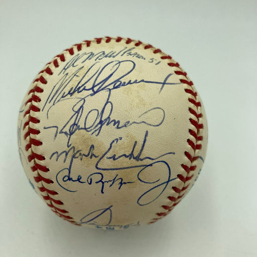 1994 Baltimore Orioles Team Signed Baseball Cal Ripken Jr. JSA COA