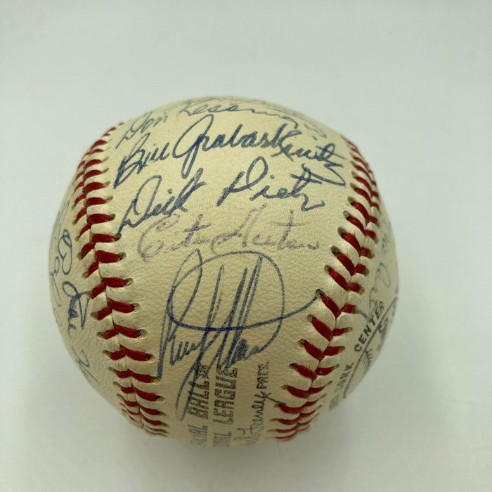 1970 All Star Game Team Signed Baseball Roberto Clemente Willie Mays Beckett COA
