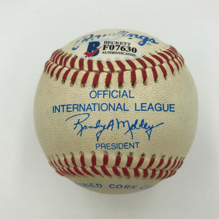 Extraordinary 1994 Mariano Rivera Pre Rookie Signed Minor League Baseball BAS