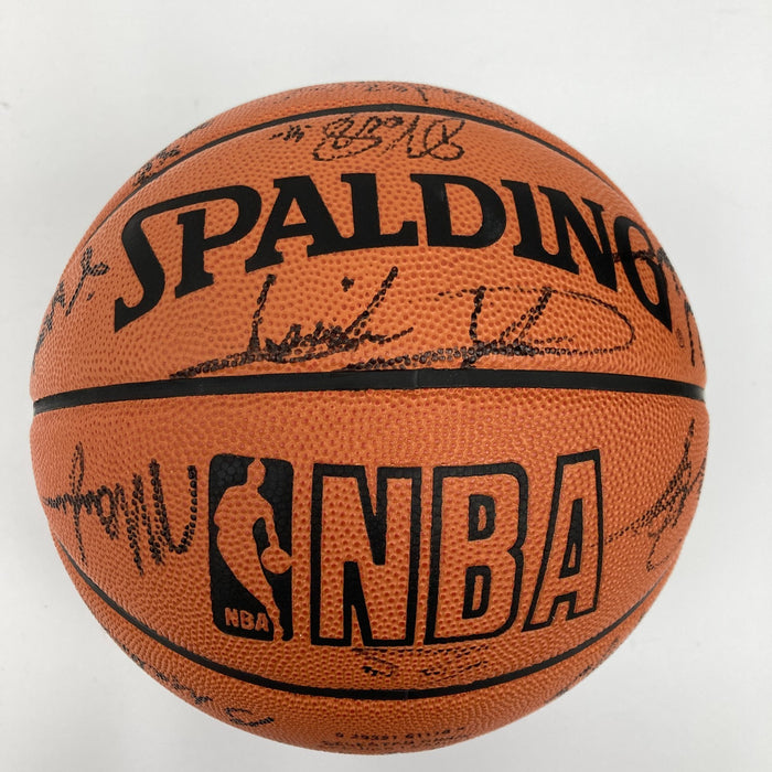 Michael Jordan Kobe Bryant 2003 All Star Game Signed Basketball PSA & Beckett