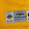 Magic Johnson Signed Pro Cut 1992-93 Los Angeles Lakers Jersey With JSA COA
